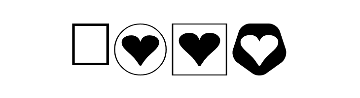 Hearts for 3D FX  Free Fonts Download