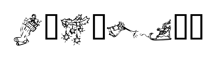 KR Christmas 2002 Dings 2  Free Fonts Download