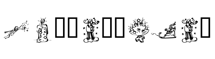 KR Christmas 2002 Dings 2  Free Fonts Download