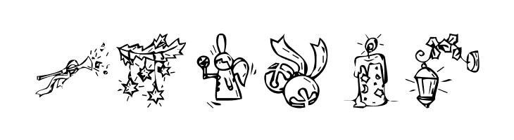 KR Christmas 2002 Dings 2  Free Fonts Download