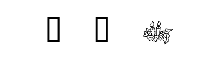 KR Christmas Jewels 2005 3  Free Fonts Download