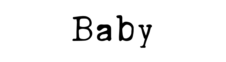 Ana's Rusty Typewriter  Free Fonts Download