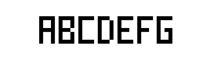 WLM Boring Old Teletext UC Regular  Free Fonts Download