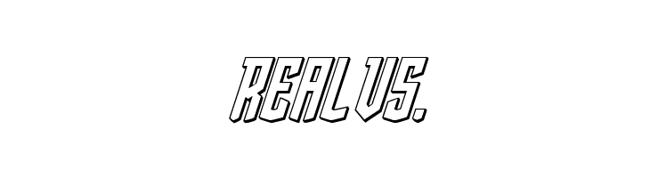 Viceroy of Deacons 3D Italic  Free Fonts Download