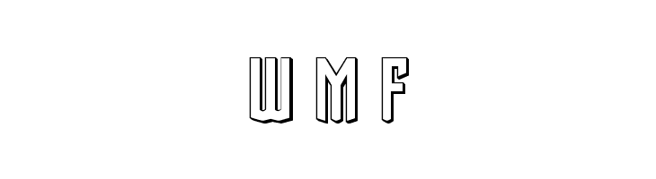 Viceroy of Deacons 3D Regular  Free Fonts Download