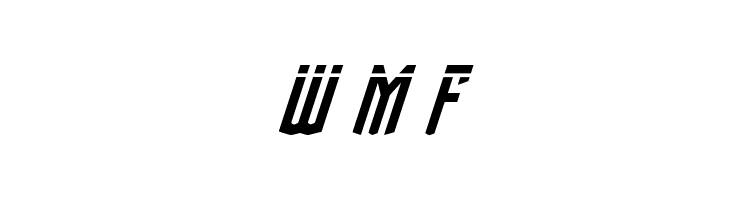 Viceroy of Deacons Laser Italic  Free Fonts Download