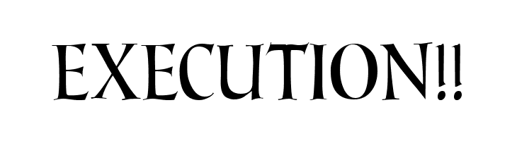 Benevento!"  Free Fonts Download