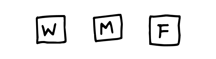 Cute Notes  Free Fonts Download