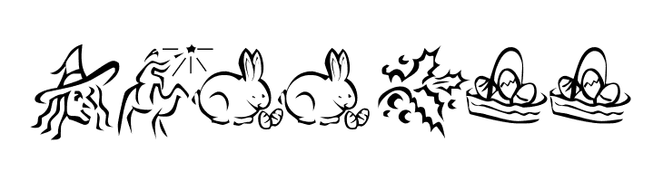 KR Pick A Holiday 2  Free Fonts Download