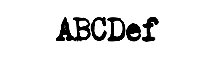 Old Typewriter Simplified  Free Fonts Download