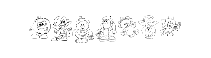 KR Lil Ween Dings  Free Fonts Download