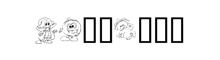 KR Lil Ween Dings  Free Fonts Download