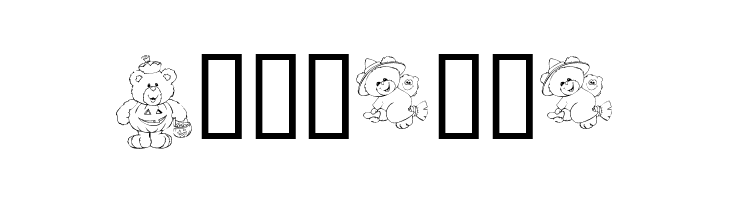 KR Lil Ween Dings  Free Fonts Download