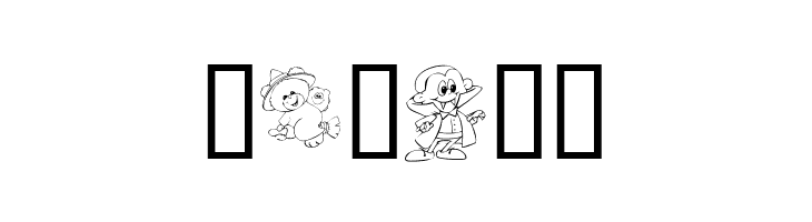 KR Lil Ween Dings  Free Fonts Download