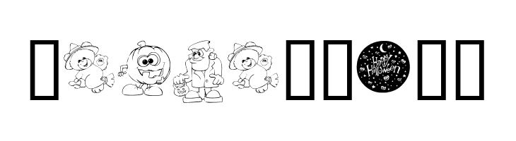 KR Lil Ween Dings  Free Fonts Download