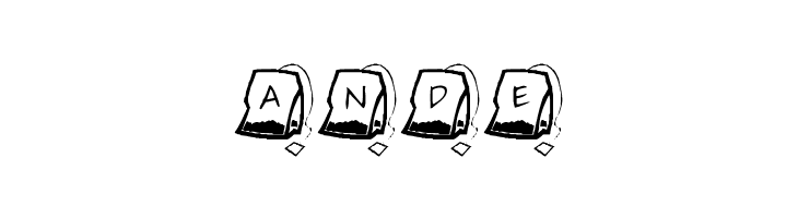 KR Teabag  Free Fonts Download