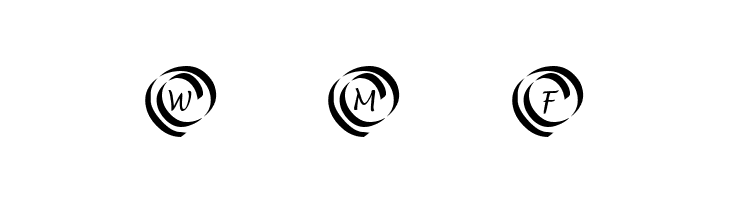 KR Swirl  Free Fonts Download