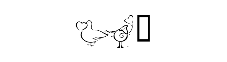 KR Valentines 2006 Three  Free Fonts Download