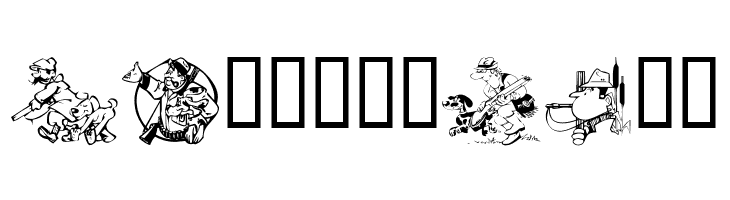 KR A Hunting We Go  Free Fonts Download