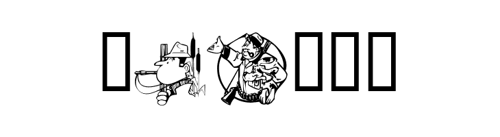KR A Hunting We Go  Free Fonts Download