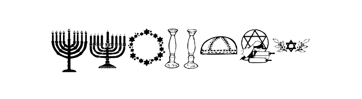 KR Happy Hanukhah  Free Fonts Download