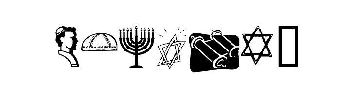 KR Happy Hanukhah  Free Fonts Download