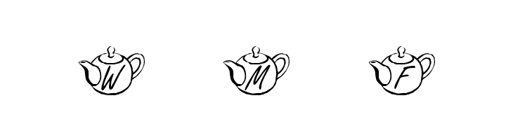 KR Tea Time  Free Fonts Download