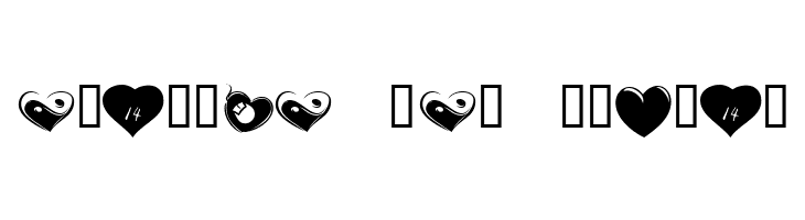 KR Valentines 2006 Six  Free Fonts Download