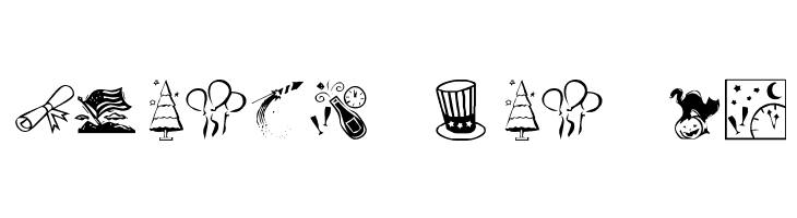 KR Pick A Holiday  Free Fonts Download