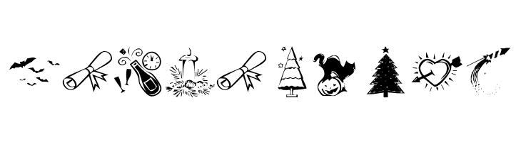 KR Pick A Holiday  Free Fonts Download