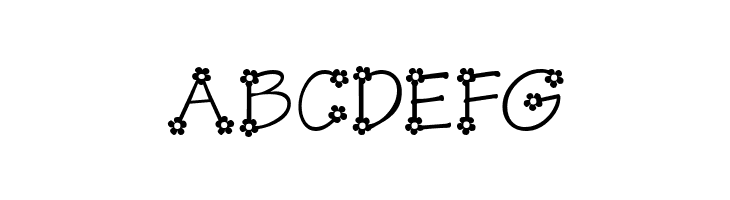 KR Flower Power  Free Fonts Download