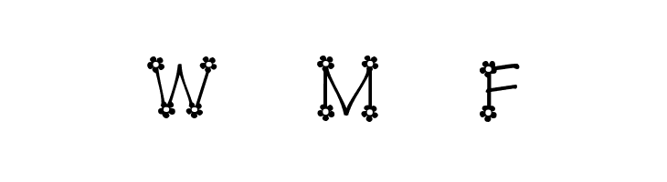 KR Flower Power  Free Fonts Download