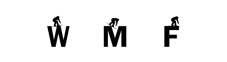 KR Snowboarder  Free Fonts Download