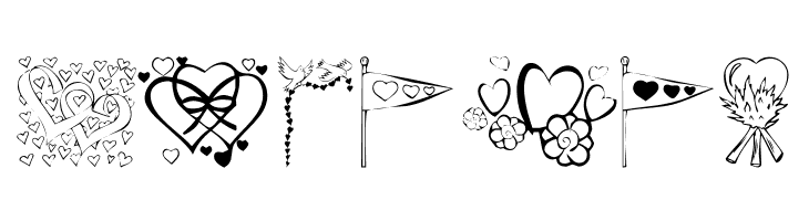 KR Valentines 2006 Nine  Free Fonts Download