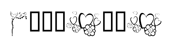 KR Valentines 2006 Nine  Free Fonts Download