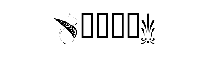 KR Simple Fleur 6  Free Fonts Download