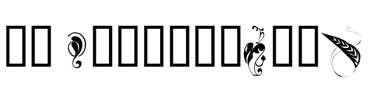 KR Simple Fleur 6  Free Fonts Download