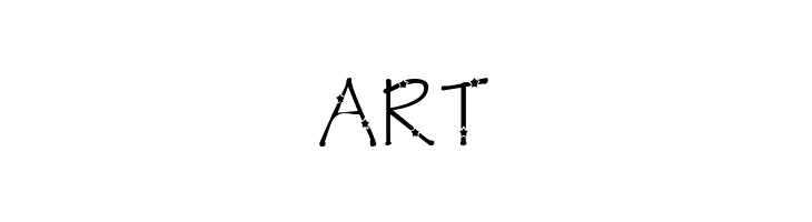 KR Star Letters  Free Fonts Download