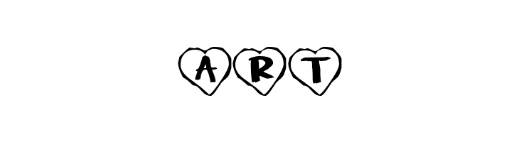 KR Paper Hearts  Free Fonts Download