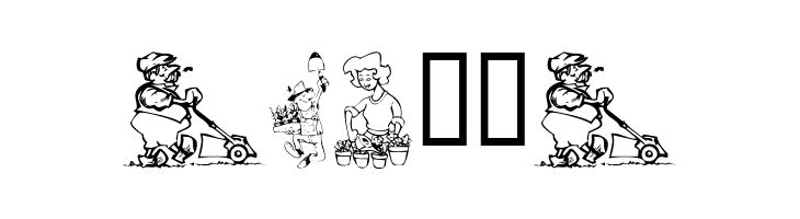 KR Summer Gardening  Free Fonts Download