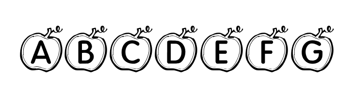 KR Apple  Free Fonts Download