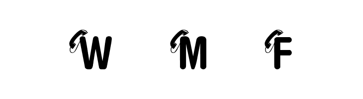 KR Call Me  Free Fonts Download