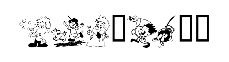 KR Kidlets  Free Fonts Download