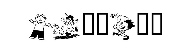 KR Kidlets  Free Fonts Download
