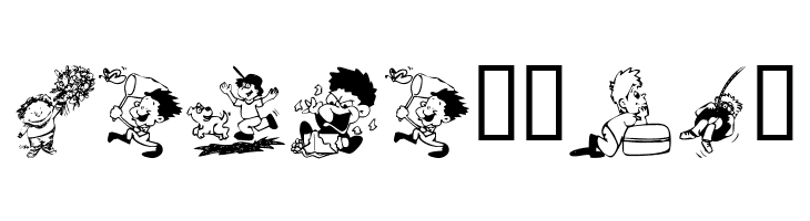 KR Kidlets  Free Fonts Download