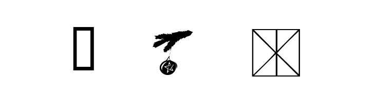 KR Wiccan Symbols  Free Fonts Download