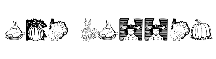 KR Thanksgiving 2002  Free Fonts Download