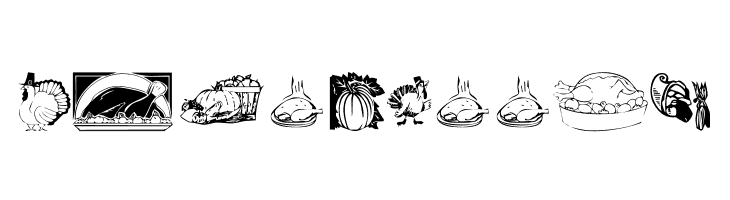 KR Thanksgiving 2002  Free Fonts Download