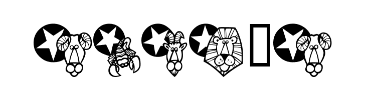 KR New Astro  Free Fonts Download