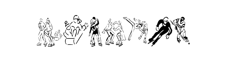 KR Winter Sports  Free Fonts Download